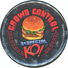 【中古】バッジ・ピンズ CROWD CONTROL 缶バッジ 「PS5/Switchソフト ダブルドラゴン外伝 ライズ・オブ・ザ・ドラゴン」 Amazon.co.jp購入特典