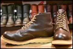 ✨VINTAGE ✨REDWING 8160 濃茶 US7.5 25.5cm相当 REDWING - 8160中古8D／レッドウィングアイリッシュセッター濃茶