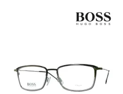 【HUGO BOSS】　ヒューゴ ボス　メガネフレーム　 BOSS 1197　EAN　グリーン・ダークルテニウム　国内正規品