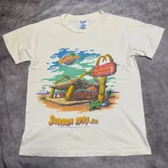 90’s M フリントストーン　× マクドナルドTシャツ レアサイズ　1994 Roc Donald’s  USA製　アートTシャツ　ヴィンテージTシャツ　ビンテージTシャツ シングルステッチ　古着　グランジスタイル　 DJ-114