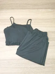 ◇ ◎ as know as plus ロング丈 ワンピース サイズF ブラック レディース E  【1406050098247】