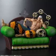 【中古】フィギュア エネル 「ワンピース」 ワンピースアーカイブコレクション プレミアムバンダイ限定