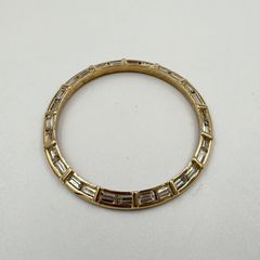 ロレックス デイトナ アフター カスタム バゲットダイヤ ベゼル K18 YG ROLEX