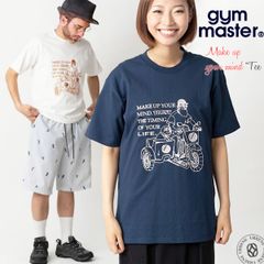 プリントTシャツ ジムマスター Gym Master メイクアップ ユアマインド ショートスリーブカットソー 半袖 7.4oz MAKE UP YOUR MIND Tee ( G321700 )  クルーネックTee カットソー かわいい レディース メンズ