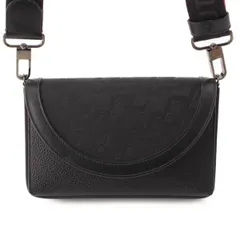 ルブタン Explorafunk Wallet エクスプローラーファンク ナイロン×レザー ショルダーウォレット 3235297 ブラック ※スナップボタンキズありのサムネイル