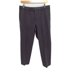 ユニクロ パンツ ボトムス ヒートテック スマートスリムフィットパンツ メンズ 82サイズ グレー UNIQLO 【中古】