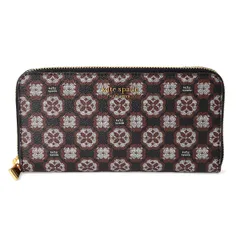 新品 ケイトスペード kate spade 長財布 ジップ アラウンド コンチネンタル ウォレット ブラックマルチ