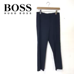 BOSS ネイビー スラックス 新品タグ付き エアースラックス/ネイビー(ブルー) | Factelier (ファクトリエ)