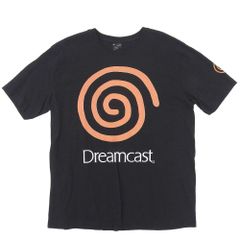 0061 00年代 　実寸XL 　SEGA　セガ　ドリームキャスト　DREAM　CAST　渦巻柄 袖プリあり