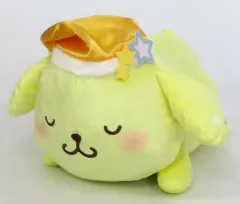 【中古】ぬいぐるみ ポムポムプリン(A/オレンジ) ぽてっと寝そべりBIGぬいぐるみ 「ポムポムプリン」