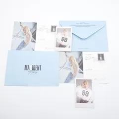 Stray Kids MAXIDENT ヒョンジン hyunjin ラブレター ポラロイド ポストカード 2つセット case143 トレカ フォト SKZ スキズ