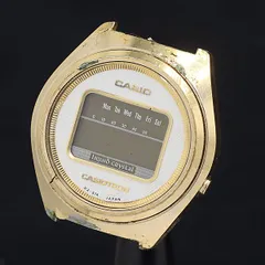 カシオトロン 53CGS-18B-5 18金メッキ 未使用 ジャンク カシオトロン 53CGS-18B-5 18金メッキ 未使用 ジャンク