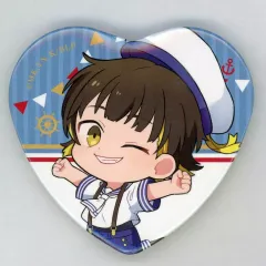2025年最新】ブルーロック ハート缶バッジ(マリンルック/ミニキャラ)の