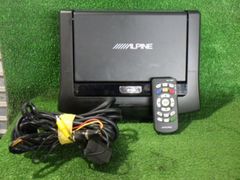 N239-8　アルパイン　RVA9S-L-B　9インチフリップダウンモニター　リモコンセット