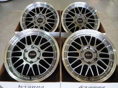 200系ハイエース 深リムメッシュ levanna V10LTH 18inch 7.0J 6H139.7+38 HBK ヨコハマ AVID エンビガー 225/50R18