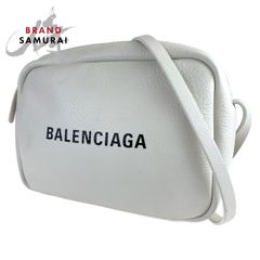 美品 BALENCIAGA バレンシアガ エブリデイ 男女兼用 ホワイト 白