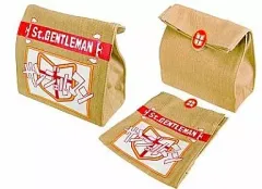 【中古】バッグ(キャラクター) ランチバッグ(茶) 「一番くじ ジョジョの奇妙な冒険第四部 ダイヤモンドは砕けない ACT2」 E賞