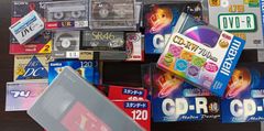 カセットテープ　ビデオテープ　CD-R  おまとめ品