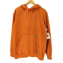 カーハート Carhartt Logo Sleeve Hooded Sweatshirt ロゴ スリーブ  プルオーバー パーカー メンズ import：M 