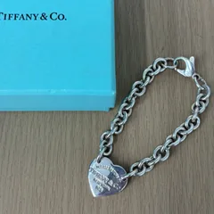 ▪️TIFFANY&Co. ティファニーリターントゥ ハートタグ  シルバー チェーンブレスレット SV925 ブレス
