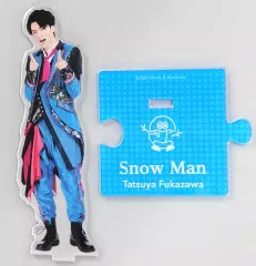 【中古】アクリルスタンド・アクリルパネル [台紙付き] 深澤辰哉(Snow Man) アクリルスタンド’20夏 「Johnnys’ ISLAND STORE」