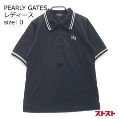 PEARLY GATES ポロシャツ ホワイト サイズ1 - メルカリ