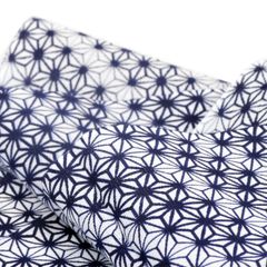 手ぬぐい 麻の葉柄 1枚 日本製 小紋柄 手拭い てぬぐい 日本手拭い 日本手ぬぐい 和手ぬぐい 和手拭い 和雑貨 和柄 ハンカチ 綿100% 洗顔