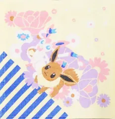【中古】タオル・手ぬぐい(キャラクター) イーブイ＆ニンフィア(立ち) ハンドタオル 「一番くじ Pokemon EIEVUI＆FLOWERS」 F賞
