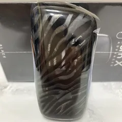 ゼブラ柄 デザイン レーザー加工 プルームエックス アドバンスド Ploom X ADVANCED 本体 ブラック 黒 アニマル柄 シマウマ 新型 新品 未使用 両面加工 送料無料 オリジナル カスタム