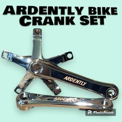 Ardently ピストバイク ardently bike ピスト用クランクセット ポリッシュ 165㎜ 144PCD