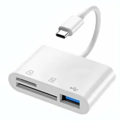 USB Type-C SDカードリーダー SDカード MicroSDカード[定形外郵便、送料無料]mer002