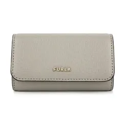 新品 フルラ FURLA キーケース バビロン キーケース グレージュ系 ベージュ