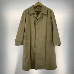 【中古】80-90s BURBERRYS ステンカラーコート サイズS相当 カーキ 55-906-42[19][240019510478]