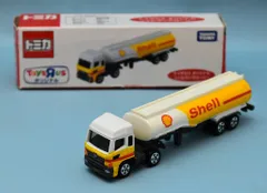 shellタンクローリー　希少品　美品 Yahoo!オークション -「トミカ タンクローリー シェル」の落札