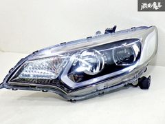 点灯OK!! ホンダ 純正 GP5 GP6 フィット ハイブリッド 前期 LED ヘッドライト ライト 左 左側 助手席側 STANLEY W0350 打刻3 即納 棚44A