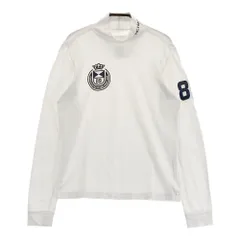 サイズ：0 PEARLY GATES パーリーゲイツ  ハイネック 長袖Tシャツ  ホワイト系 [240101317234]# ゴルフウェア レディース ストスト