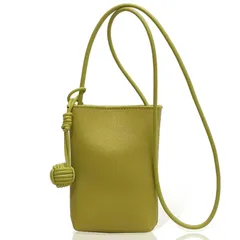 【迅速発送】Lenifas スマホポーチ ショルダーバッグ レディース スマホポシェット 携帯ポーチ 斜め掛け シンプル レザー調 軽量