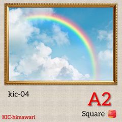 A2サイズ square【kic-04】フルダイヤモンドアート