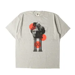 新品 STUSSY ステューシー Tシャツ サイズ:XL PAM コラージュ グラフィック クルーネック 半袖Tシャツ ANDREA TEE ヘザーグレー USA製 トップス カットソー コラボ【メンズ】のサムネイル