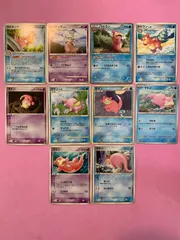 ポケモンカード　ヤドン　ヤドラン　ヤドキングセット　各1枚　コモン