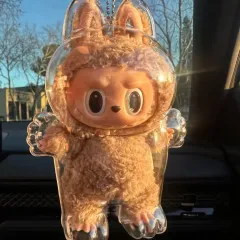 指) ポップマート ラブブ アクリル 保障措置 ケース マカロン ハイライト スタンディングバージョン