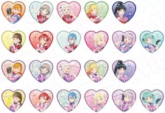 【新品】バッジ・ビンズ 【BOX】ラブライブ!スーパースター!! ハート型カンバッジ Dazzling Game ver 