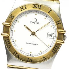 オメガ OMEGA コンステレーション デイト フルバー クォーツ メンズ_755833