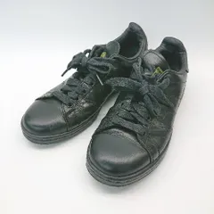 ◇ adidas アディダス stan smiith シンプル スニーカー サイズ24.0 ブラック レディース E  【1302060025191】
