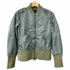Deuxieme Classe ミリタリーブルゾン MA-1カーキ MA-1 ミリタリー ブルゾン M 〈カーキ〉ジャケット レディース