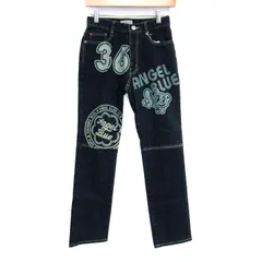 エンジェルブルー デニムパンツ ボトムス ストレッチジーンズ 未使用品 キッズ 女の子用 M(150)サイズ インディゴ ANGEL BLUE