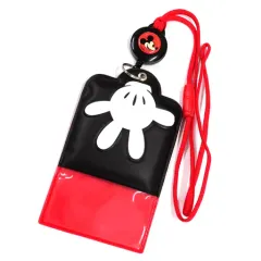 【中古】雑貨 ミッキーマウス柄(レッド×ブラック) パスケース 「ディズニー」 東京ディズニーリゾート限定