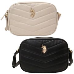 【新品 未使用】U.S. POLO ASSN. ユーエスポロアッスン バッグ スモール クロスボディバッグ  キルティング調 ショルダーバッグ 27A361AA