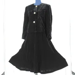 美品★jean dore palais イトキン　セットアップ　ゴールド×黒 美品☆jean dore palais イトキン セットアップ ゴールド×黒