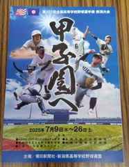 第107回（2025年）高校野球新潟県大会「甲子園へ」 おまけ付き